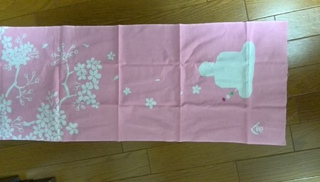 花よりだんごの鎌倉大仏 手ぬぐい