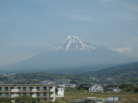 新幹線から見えた富士山05