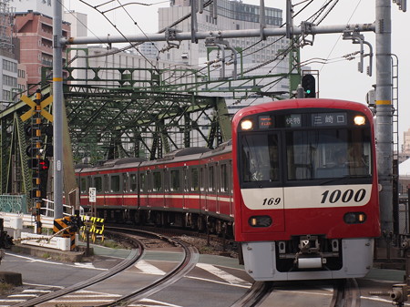 京急新1000形快特 京急本線品川~北品川