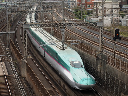 E5系はやぶさ 東北新幹線大宮~上野