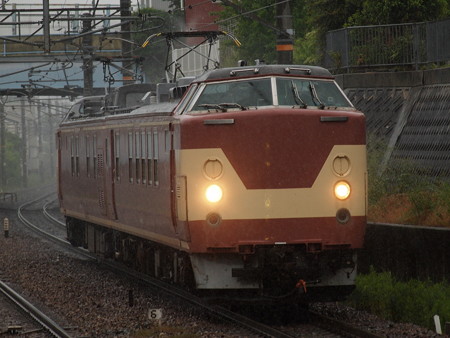 クモヤ443 福知山線伊丹駅