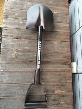 スコップ　ハマーステッカー