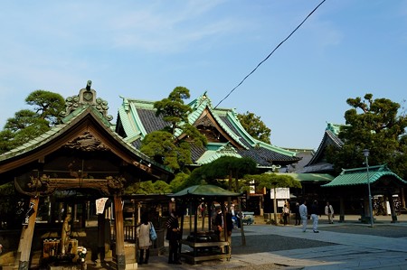 柴又帝釈天 浄行菩薩と帝釈堂