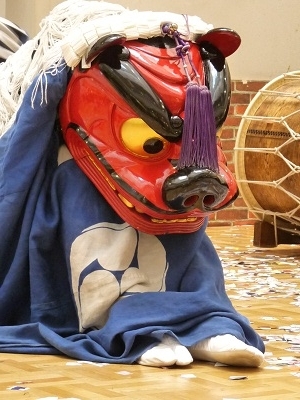 大獅子さん、ちょっと休憩中?