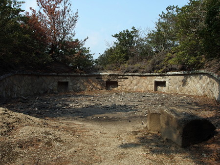 大久野島 北部砲台跡