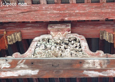 金峯山寺蛙股