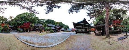 2011年12月6日 今宮神社　境内　360度パノラマ写真