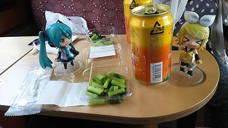 リン:「を、朝からいきなり逝きますかwww」 ミク:「野沢菜漬けすご...
