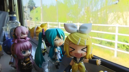 咲花駅に停車。 リン:「ここ通る度に咲花温泉行きたいって言ってる...