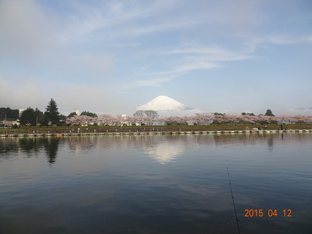 2015年年4月寒い東山湖