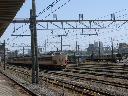 485系とE231系