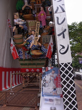 08 博多祇園山笠 飾り山 博多っ子純情 2012年 祭博多飛翔(まつりのはかたのひしょう)写真画像3