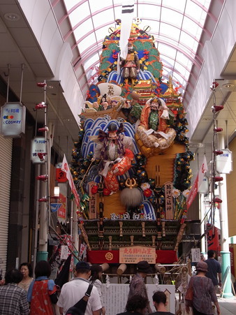14 博多祇園山笠 走る飾り山 瑞祥七福神(ずいしょうしちふくじん)2012年 写真画像