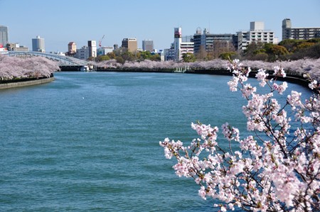 川崎橋から