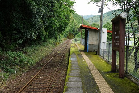 土佐くろしお鉄道「荷稲（かいな）駅」高知ドライブ (12)