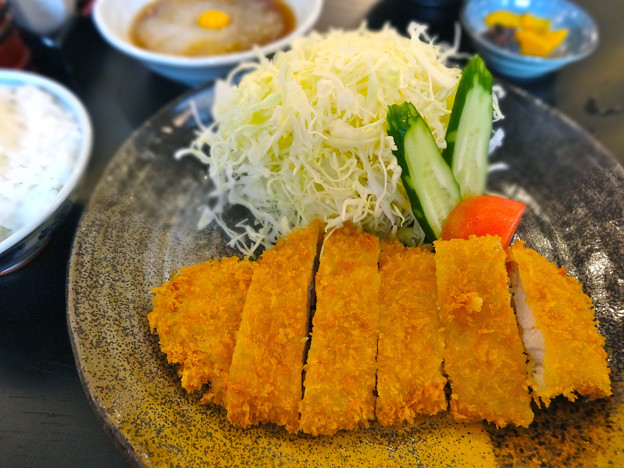 とんかつ居酒屋 さち 広島じぞう通り店 ランチ ロースカツ 広島市中区富士見町