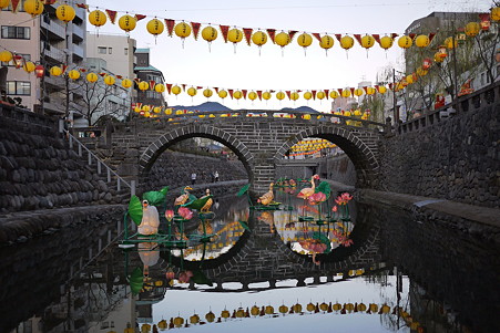 2012.01.26　長崎　ランタンフェスティバル　眼鏡橋