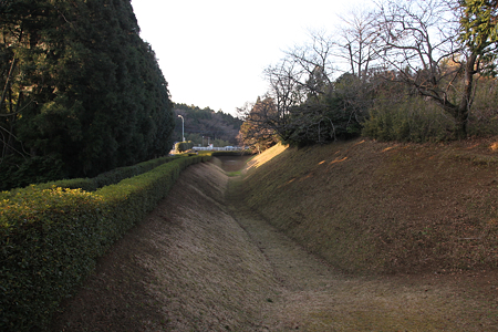 山中城・三の丸堀 - 016