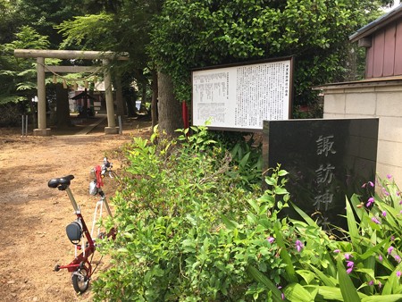 中里のお諏訪さま