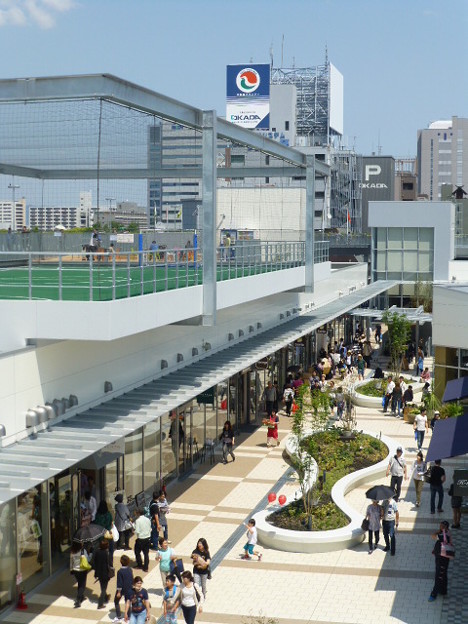 モール内の風景