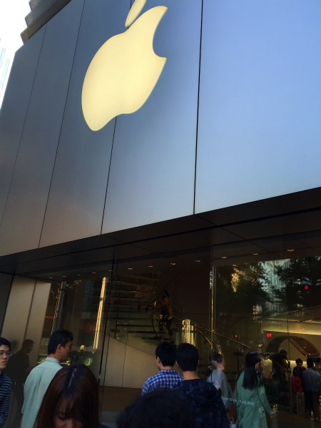 appleストアのジーニアスバーへ