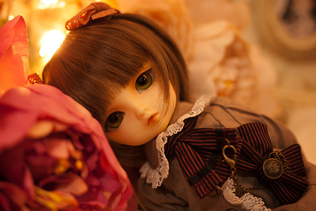 お花と少女