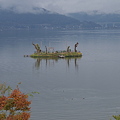 Photos: 湖面の鳥居