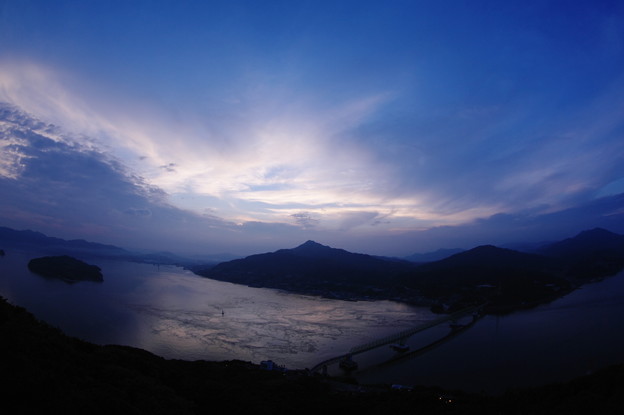 渦巻く夕暮れ